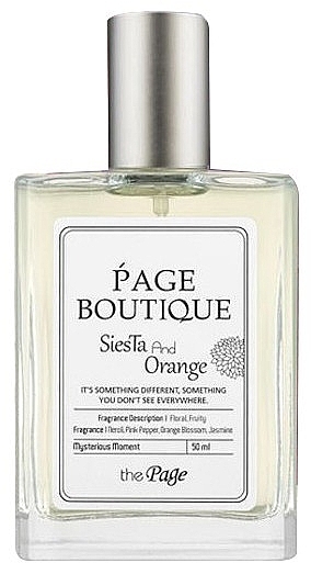 Secret Key The Page Siesta And Orange - Parfum — photo N1