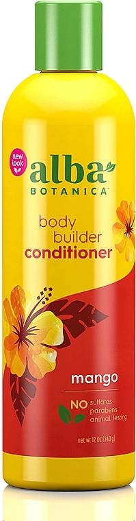 Moisturizing Conditioner "Mango" - Alba Botanica Natural Hawaiian Conditioner Body Builder Mango — photo N1