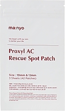 Fragrances, Perfumes, Cosmetics Spot Patch - Manyo Factory Proxyl AC Rescue Spot Patch