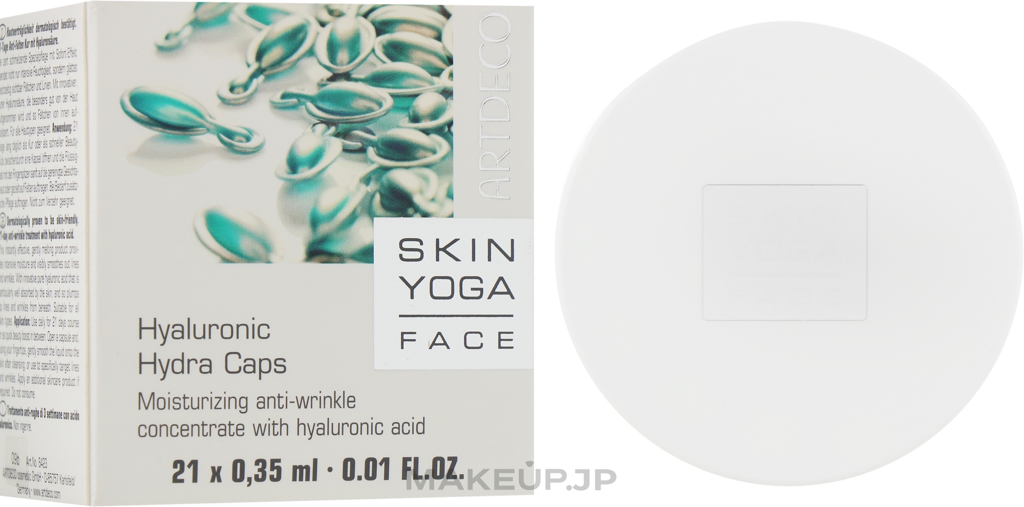 Hyaluronic Acid Capsules - Artdeco Skin Yoga Hyaluron Hydra Caps — photo 21 szt.