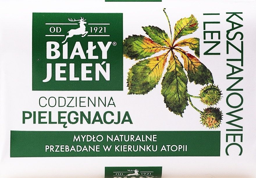 Chestnut Soap - Bialy Jelen Soap Chestnut — photo N1