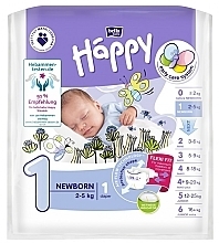 Fragrances, Perfumes, Cosmetics Happy Before Newborn Baby Diapers 1 (2-5 kg, 1 pc) - Bella Baby