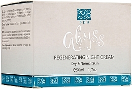 Regenerating Night Cream - Spa Abyss Regenerating Night Cream — photo N3