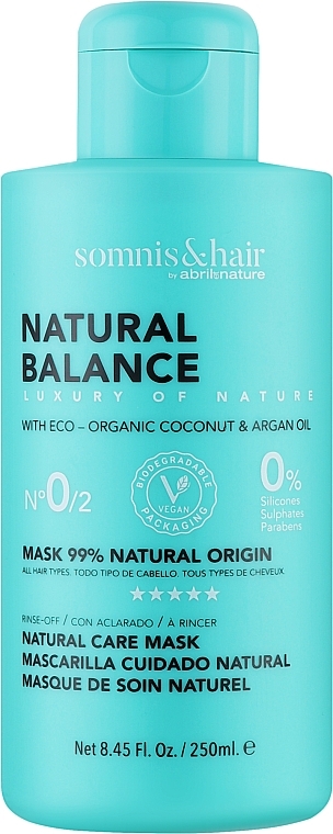 99% Natural Mask - Somnis & Hair 99% Natural Origin Mask — photo N1