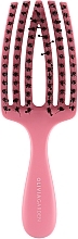 Hair Brush - Olivia Garden Finger Brush Care Mini Kids Pink — photo N2