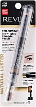 Double-Ended Brow Liner & Highlighter - Revlon Colorstay Browlights, Eyebrow Pencil and Brow Highlighter — photo N2