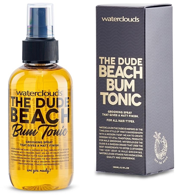 Hair Tonic - Waterclouds The Dude Beach Bum Tonic — photo N2