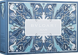 Fragrances, Perfumes, Cosmetics Bvlgari Man Glacial Essence - Set (edp/100ml + edp/15ml)