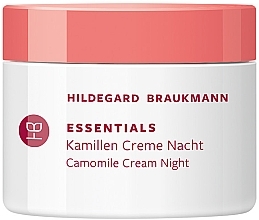 Fragrances, Perfumes, Cosmetics Chamomile Night Face Cream - Hildegard Braukmann Essentials Chamomile Night Cream