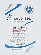 GIFT! Creamy-Milky Concentrate for Sensitive Skin - Embryolisse Laboratories Lait-Creme Sensitive Concentrada (sample) — photo N1