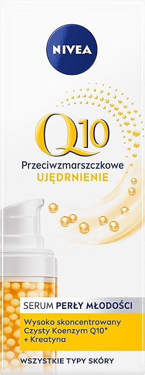 Anti-Wrinkle Serum - Nivea Q10 Power Pearls Serum — photo N1