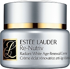 Fragrances, Perfumes, Cosmetics Repairing Cream - Estee Lauder Re-Nutriv Radiant White Age-Renewal Cream