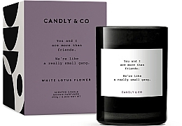 Fragrances, Perfumes, Cosmetics Scented Candle - Candly&Co No.8 You And I Are More Than Friends. Scented Candle