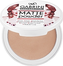 Fragrances, Perfumes, Cosmetics Matte Powder - Gabrini Professional Matte Make Up Powder