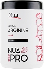 Fragrances, Perfumes, Cosmetics Volume Hair Mask with Arginine - Nua Pro Volume with Arginine Mask