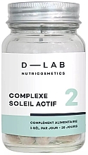 Fragrances, Perfumes, Cosmetics Active Sun Complex - D-Lab Nutricosmetics Active Sun Complex