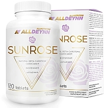 Natural Beta-Carotene Dietary Supplement, tablets - AllNutrition AllDeynn SunRose — photo N1