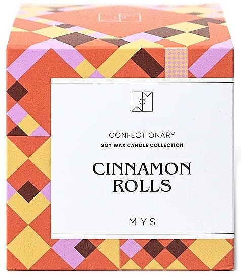 Soy Candle "Cinnamon Rolls" - Mys Cinnamon Rolls Candle — photo N3