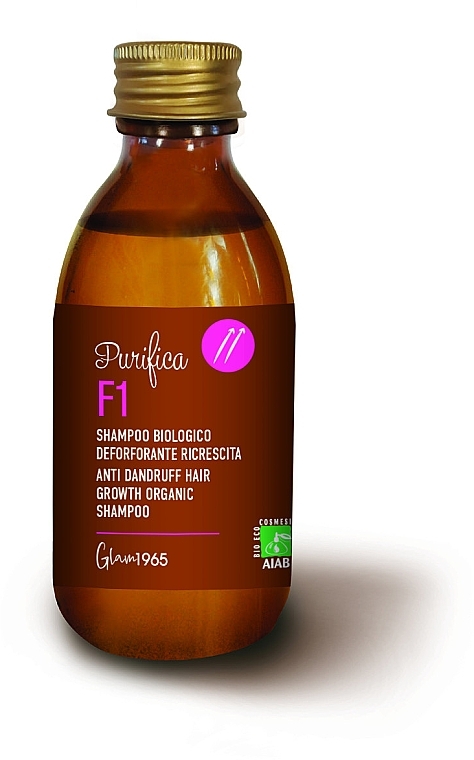 Anti-Dandruff Shampoo - Glam1965 Purifica F1 Shampoo — photo N1