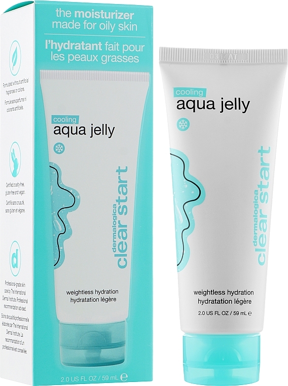 Cooling & Moisturizing Aqua Cream for Oily Skin - Dermalogica Clear Start Cooling Aqua Jelly — photo N3