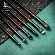 メイクブラシセット、20本 - Eigshow Beauty Chinese Dragon Ebony Professional — photo N2