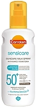 Fragrances, Perfumes, Cosmetics Sunscreen Body Lotion - Carroten Sensicare Suncare Milk Spray SPF50