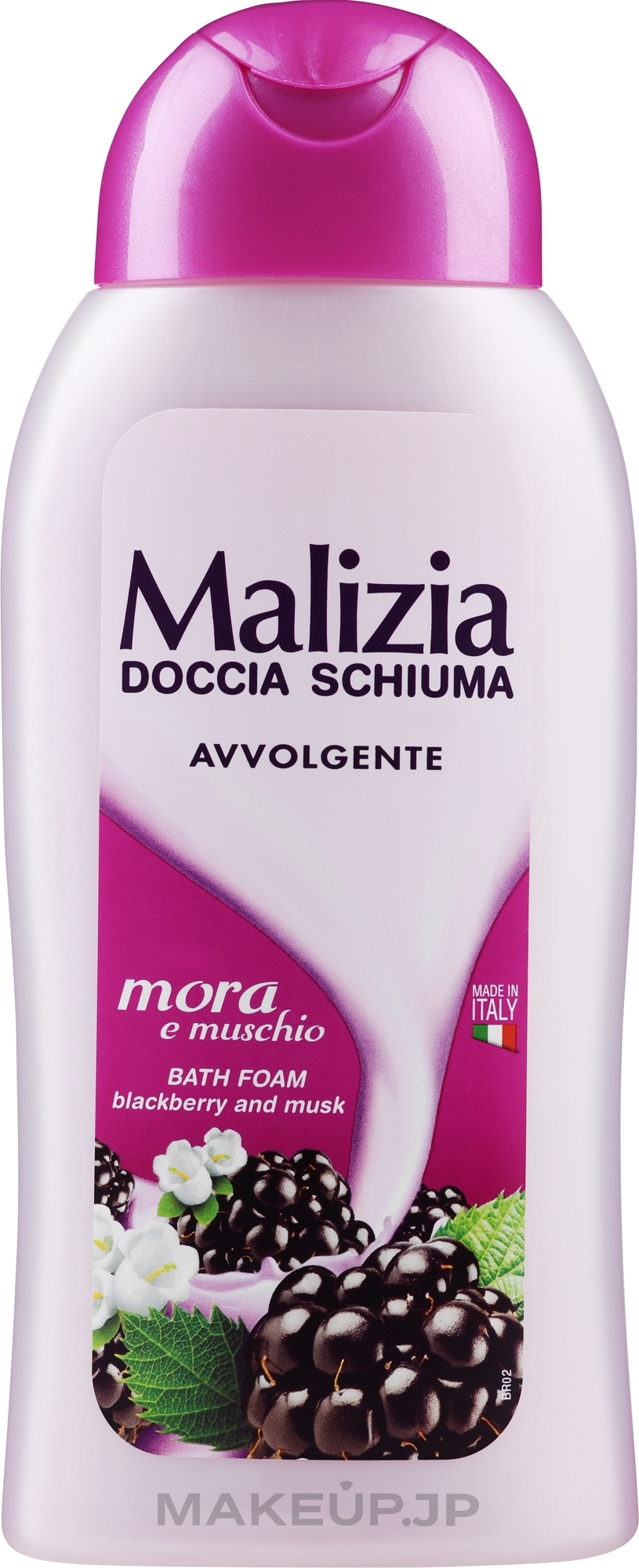 Musk & Berry Bath Foam - Malizia Bath Foam Musk & Berries — photo 300 ml