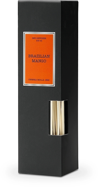 Brazilian Mango Fragrance Diffuser - Cereria Molla Brazilian Mango Reed Diffuser — photo N2