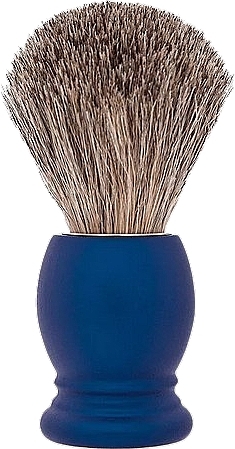 Shaving Brush, blue - Plisson Essential Russian Grey Shaving Brush — photo N2