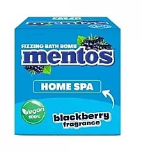 Fragrances, Perfumes, Cosmetics Blackberry Effervescent Bath Bomb - Mentos Home Spa