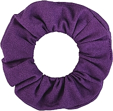 MakeUp - Knit Classic Scrunchie, Purple — photo N2