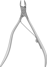 Fragrances, Perfumes, Cosmetics Professional Skin Nipper NS-80-3, 3 mm - Staleks Pro Smart 80