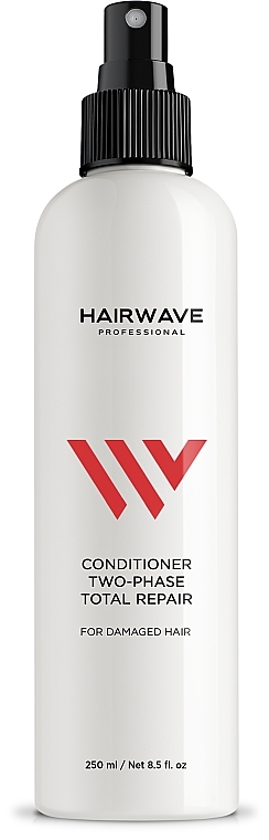 Biphase Conditioner for Damaged Hair "Total Repair" - HAIRWAVE Two-Phase Conditioner For Damaged Hair — photo N1