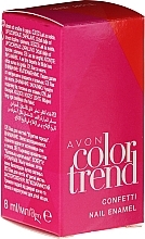 Fragrances, Perfumes, Cosmetics Nail Polish - Avon Color Trend Confetti