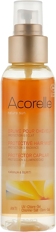 Protective Two-Phase Hair Spray - Acorelle Nature Sun Protective Hair Mist — photo N1