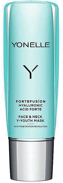 Firming & Brightening Face & Neck Mask - Yonelle Fortefusion Hyaluronic Acid Forte Face & Neck Y-Youth Mask — photo N2