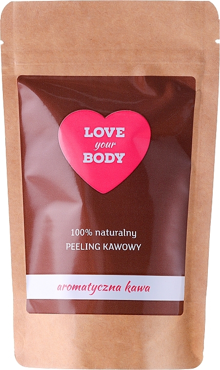 Coffee Body Scrub "Aromatic Coffee" - Love Your Body Peeling  — photo N1