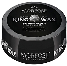 Fragrances, Perfumes, Cosmetics Hair Wax - Morfose Dark King Hair Wax Super Aqua