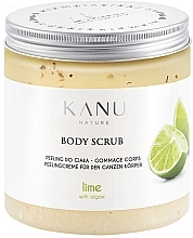 Fragrances, Perfumes, Cosmetics Body Scrub "Lime" - Kanu Nature Lime Body Scrub