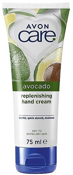 Moisturizing Hand Cream with Avocado Oil - Avon Care Avocado Replenishing Hand Cream — photo N9