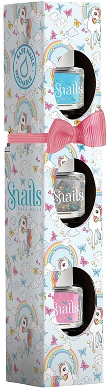 ネイル ポリッシュ セット - Snails Mini 3 Pack Rainbow Unicorn (nail/polish/3x5ml)	 — photo N1