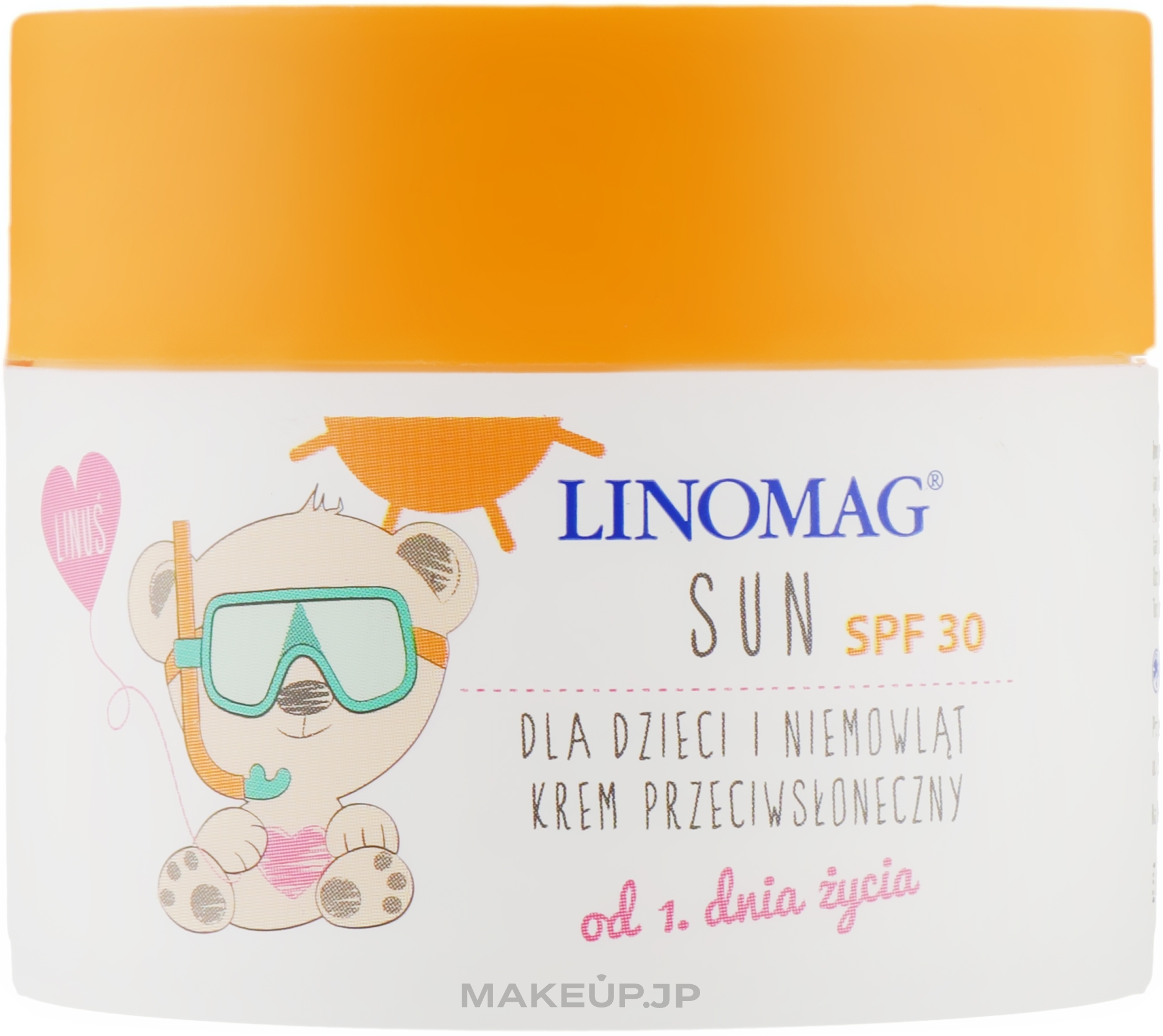 Sunscreen for Children - Linomag Sun Cream SPF 30 — photo 50 ml