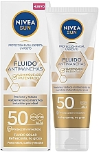 Sunscreen Face Fluid - Nivea Sun Fluid SPF 50 — photo N1