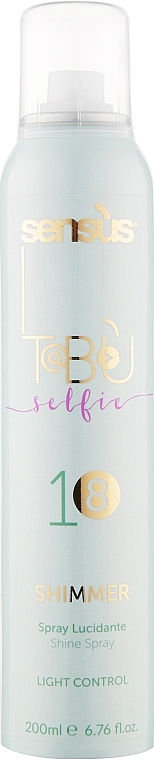 Hair Shine Spray - Sensus Tabu Shimmer 18 — photo N1