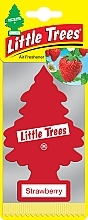 Fragrances, Perfumes, Cosmetics Car Air Freshener - Little Trees Strawberry Air Freshener