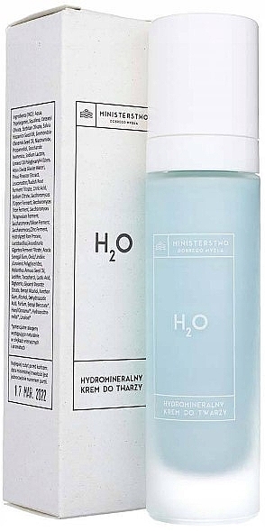 Hydromineral Face Cream - Ministerstwo Dobrego Mydła H2O — photo N1