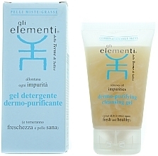 Fragrances, Perfumes, Cosmetics Cleansing Gel for Oily Skin - Gli Elementi Purifying Cleansing Gel