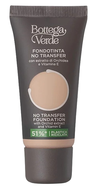 Foundation - Bottega Verde No Transfer Foundation With Orchid Extract And Vitamin E — photo N1