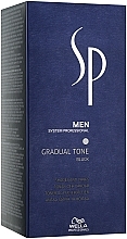 Set - Wella SP Men Gradual Tone Black (hair/mousse/60ml + shmp/30ml) — photo N1