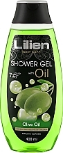 Fragrances, Perfumes, Cosmetics Shower Gel "Olive Oil" - Lilien Olive Oil Shower Gel